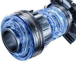 4-Düsen-Sprühtechnologie